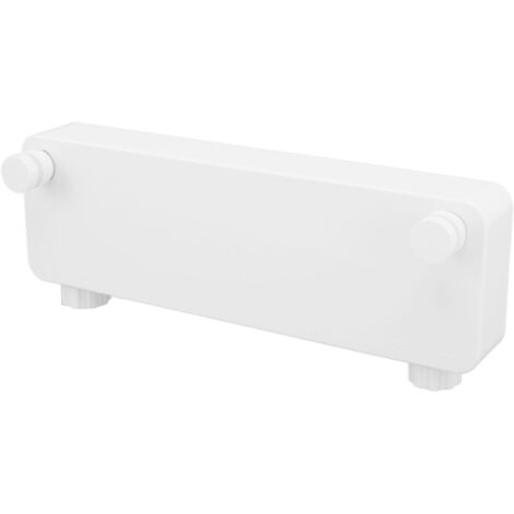 Corde à linge rétractable de 5,2 mètres, modèle compact et sécurisé, pour salles de bains et balcons, couleur blanche (1/5)
