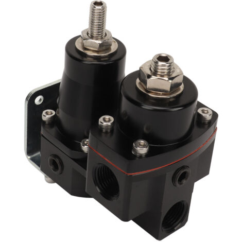 Régulateur de pression de carburant à deux étages, construction métallique, référence 13220, pour la conversion d'un système d'injection électronique (EFI) en carburateur, pour voitures et camions (1/5)