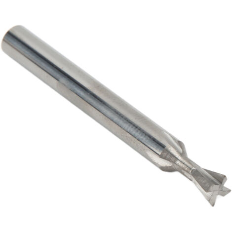 Fraise à queue d'aronde en alliage à haute dureté, 5 mm, 4 cannelures, pour perçage et fraisage rapides dans l'industrie, 5 x 75° x 50L (1/5)