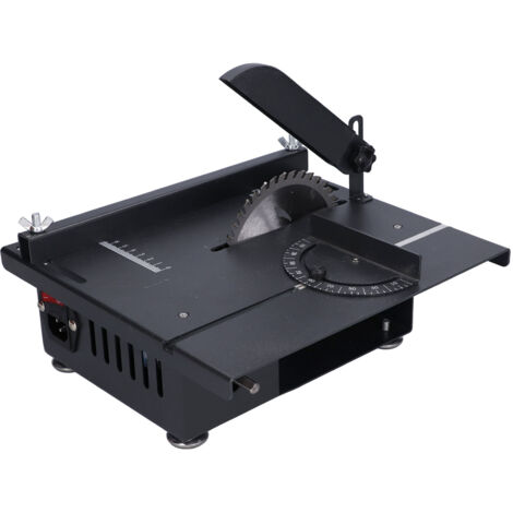 Mini-scie circulaire de table multifonctionnelle pour loisirs créatifs, kit de polissage pour le travail du bois, 1200 W, prise européenne, 220 V