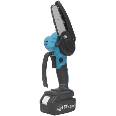 Scie électrique sans fil de 4 pouces, scie électrique portable sans fil, compatible avec les batteries Makita 18 V BL1815, BL1820, BL1530, BL1840, BL1850 et BL1860