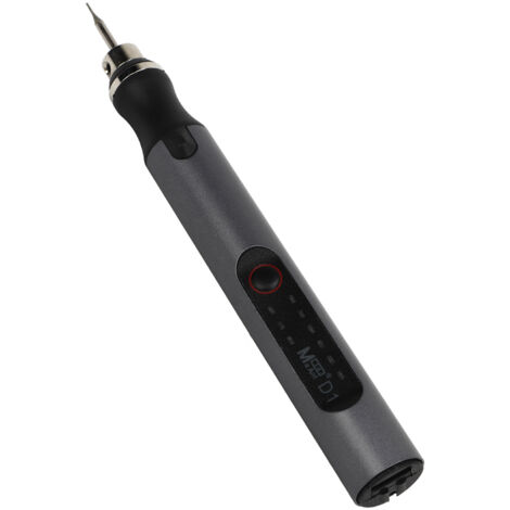 Stylo de gravure électrique 10 W, mini-graveuse électrique rechargeable par USB pour bois et métal, 18 000 tr/min (1/5)