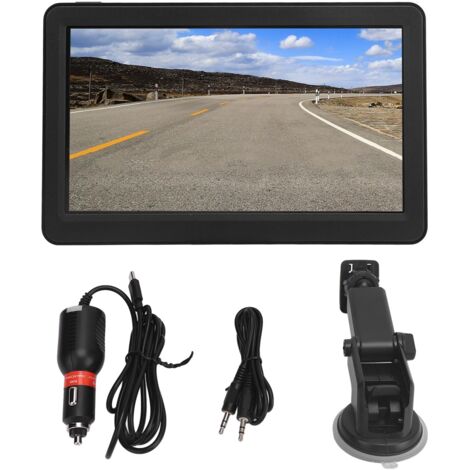 Navigateur GPS de voiture sans fil 7 pouces pour CarPlay Système de navigation à écran tactile IPS haute définition pour véhicules (1/5)
