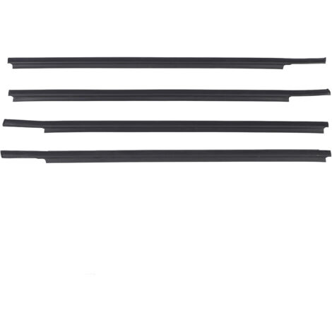 Bande d'étanchéité pour porte et fenêtre de voiture, 4 pièces, forte étanchéité, résistante à l'eau et à la poussière, réduit le bruit 83821 56K00 000 pour SX4 2006 à 2014 (1/5)