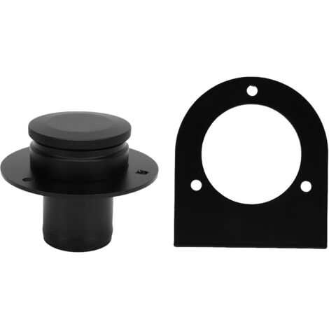 Bouchon de remplissage de réservoir de carburant, bouchon de gaz 17-2530, remplissage et support en alliage d'aluminium pour Rails de sable, Hot Rods, noir (1/5)