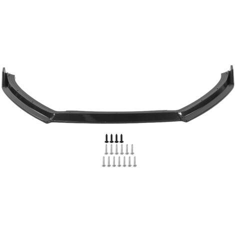 K·SEEK DESIGN 3 pièces lèvre de séparation de pare-chocs avant adaptée pour MK5 6R Standard PreFacelift 20092014 (style fibre de carbone) (1/5)