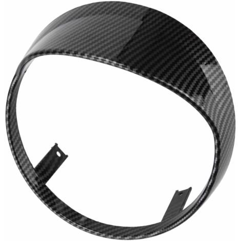 Couvercle de phare de moto en Fiber de carbone, bord de blocage de remplacement pour Vespa GTS 250 300 2018 – 2021 (1/5)