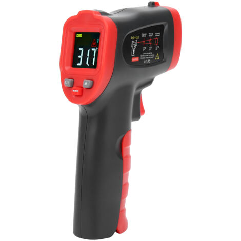 Thermomètre infrarouge portatif à écran couleur LCD, WT327B, 50 ℃, 600 ℃, pour l'industrie (1/5)