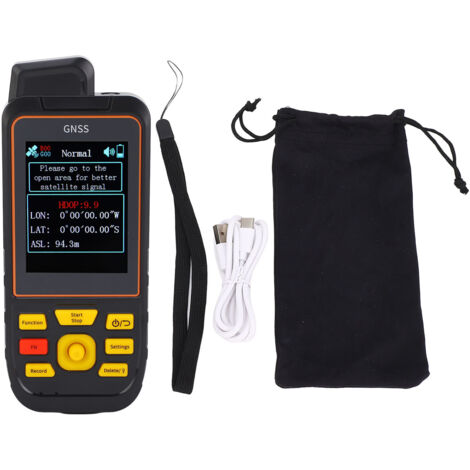 Compteur de superficie terrestre, écran couleur de 2.8 pouces, récepteur GNSS GPS de haute précision pour machines agricoles (1/5)