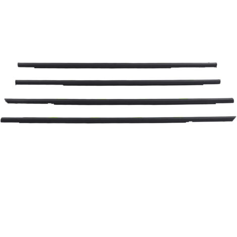Bande d'étanchéité pour porte et fenêtre de voiture, 4 pièces, étanche, coupe-vent, réduit le bruit, 72410 S04 003, pour Civic DX 4D 1996 à 2000 (1/5)