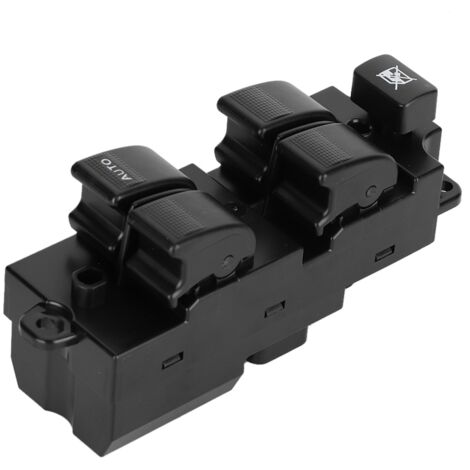 Interrupteur de fenêtre principal, interrupteur d'alimentation ABS résistant à l'abrasion UB9D-66-350, installation simple à droite pour accessoire de voiture (1/5)