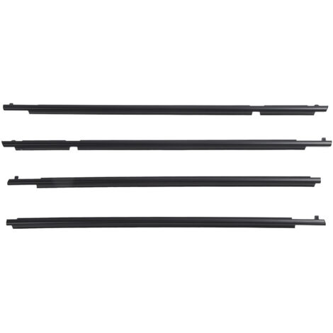4 pièces bandes d'étanchéité de fenêtre 75740 42020 avant arrière gauche droite garniture de moulage de voiture remplacement pour Toyota RAV4 (1/5)