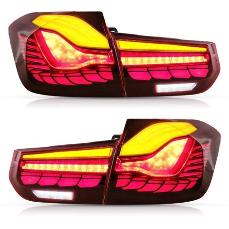 Feux arrière dynamiques Full LED pour M4 GTS, avec clignotant séquentiel, adaptés aux séries 3 F30 F80 M3 2012 – 2019 (1/5)