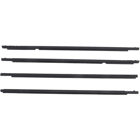 Bandes d'étanchéité pour garniture de fenêtre de voiture, 4 pièces, bandes météo 73750 – 02150 pour Corolla 2009 à 2012 (1/5)