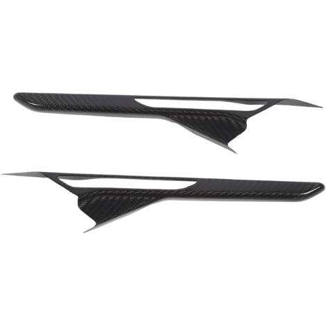 Garniture de couvercle de ventilation latérale en Fiber de carbone brillante, décor de sortie de flux sportif pour M5 F90 2018 à 2020 (1/5)