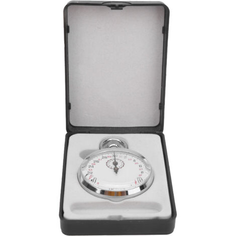 Chronomètre mécanique rond, chronographe de sport, minuterie de course, équipement d'enseignement de la physique (1/5)