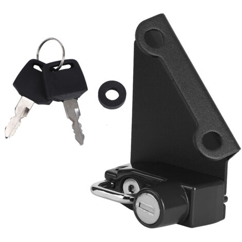Verrou de casque antivol pour moto, côté gauche, adapté pour Yamaha YZF R1m R1s R6 (noir) (1/5)
