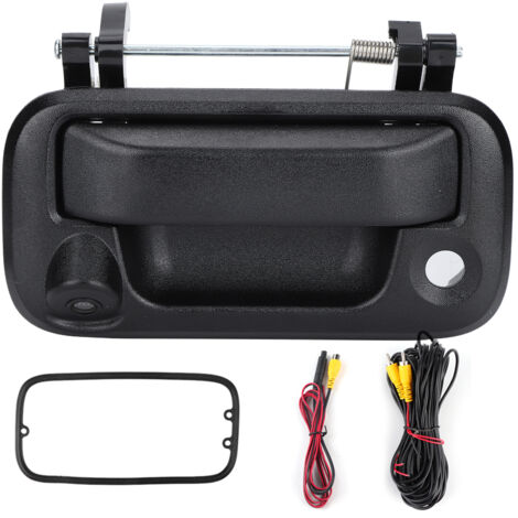 Poignée de hayon, caméra de recul, système de surveillance de recul, compatible avec Ford F150/F250/F350/F450/F550 (1/5)
