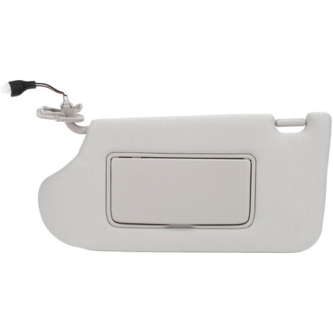 Pare-soleil de remplacement avec miroir et maquillage, panneau de protection efficace gris élégant pour Altima 2013 à 2018 côté conducteur gauche, 96401 3TA2A