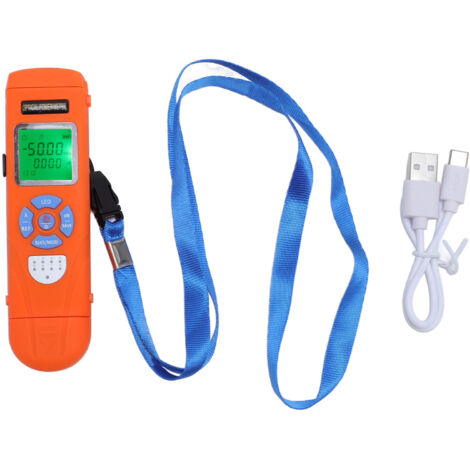 Compteur de puissance optique portatif RJ45, testeur de Fiber optique FC SC ST, Interface universelle-50 à 26dbm, 850-1650nm (1/5)