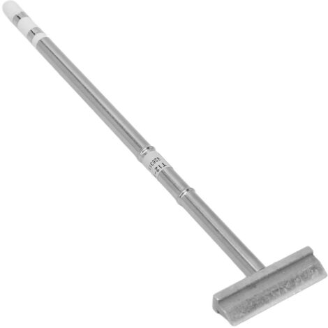 Pointe de fer à souder T12, Station électrique, grattoir, Type spatule, outil de soudage 1405 (1/5)