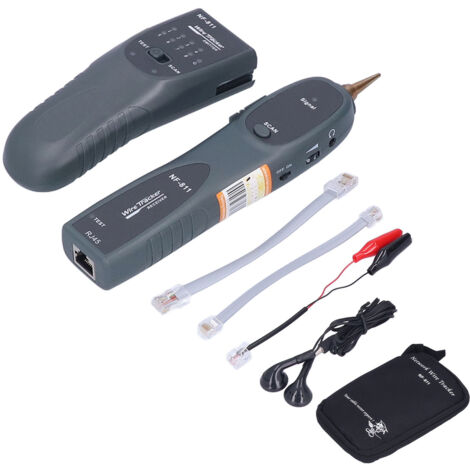 Kit de testeur de câble réseau portable NF‑811 pour le câblage électrique (1/5)
