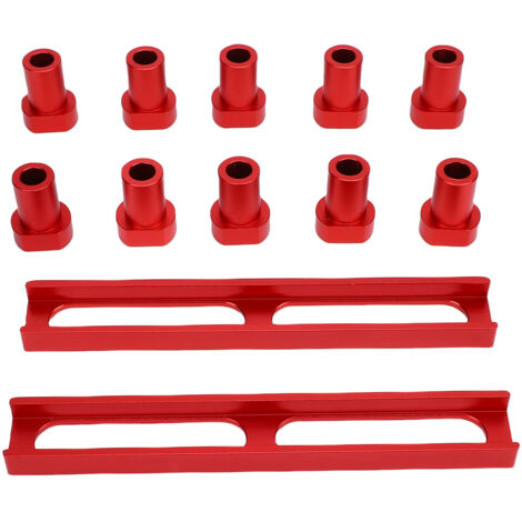 Banc pour chien en alliage d'aluminium, 3/4 pouces, antidérapant, avec 2 bases, pour tables MFT, 10 pièces