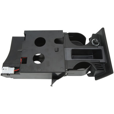 Cendrier de voiture porte-monnaie 7H2858601, insert de boisson pour Transporter Campmobil noir RHD (1/5)