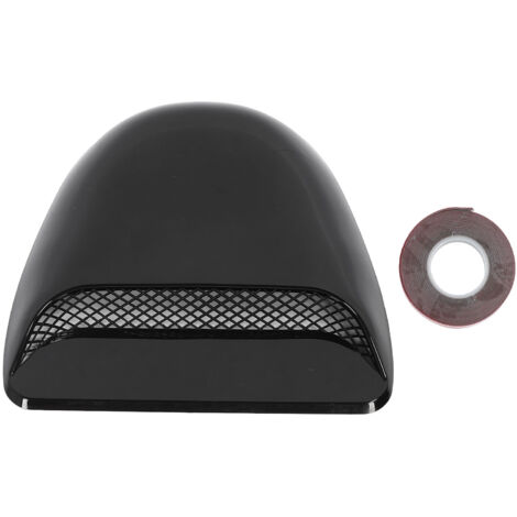 Capot Scoop Style course voiture camion universel Type de pâte accessoires de ventilation d'admission d'air noir brillant (1/5)