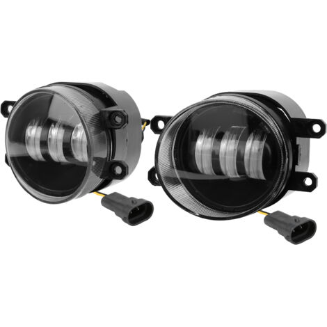 2 pièces LED antibrouillard 20W blanc jaune double couleur 81210-48050 81210-0D042 adapté pour 4Runner/Avalon/Camry/Corolla (1/5)
