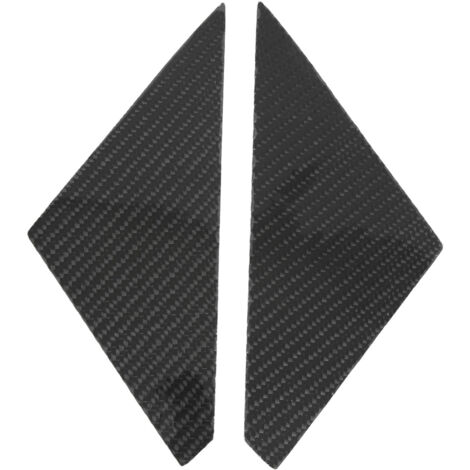 Garniture de montant de porte de voiture en Fiber de carbone, 1 paire d'autocollants de remplacement pour Nissan 350Z Z33 2003 – 2008 (1/5)