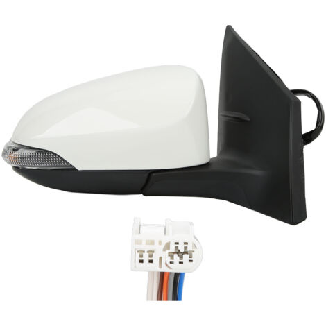 Rétroviseur latéral chauffant Super blanc, avec clignotant de remplacement, pour E170 2014 – 2019 LHD (1/5)