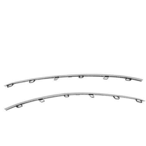 1 paire de calandre de pare-chocs avant, garniture chromée 5E0853768, remplacement gauche droite pour Octavia 5E Facelift 2017 à 2019 (1/5)