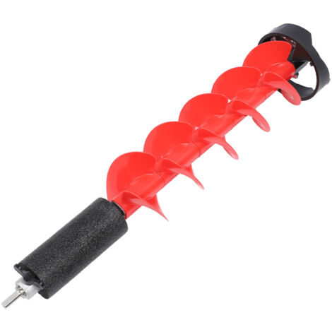 Kit de tarière à glace 28 pouces, perceuse en Nylon, coupe-acier, diamètre de coupe 6 pouces avec positionneur (1/5)
