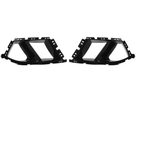 Grille d'admission d'air pour pare-choc avant, Style MP, améliore le flux d'air, résistant aux chocs, remplacement pour G80 G82 M3 M4 2021 – 2025, noir brillant (1/5)