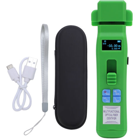 Identificateur de Fiber optique 800-1700nm OFI -50 à + 26dB OPM 10-30km VFL FTTH, outil pour Fibers de 0.25 0.9 2.0 3.0mm (1/5)