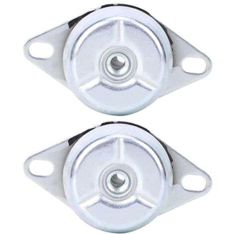Amortisseur de choc en forme de cloche FRH, 2 pièces, pour générateur Diesel de voiture, tampon en caoutchouc à filetage M10 (1/5)