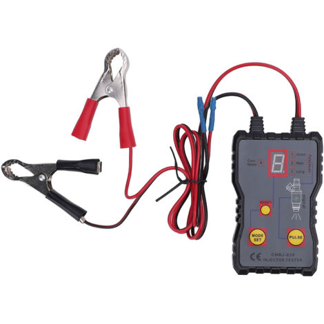 Kit de testeur d'injecteur de carburant, 4 Modes d'impulsion, Machine de Test de fluide pour automobile et moto CNBJ-620 12V (1/5)