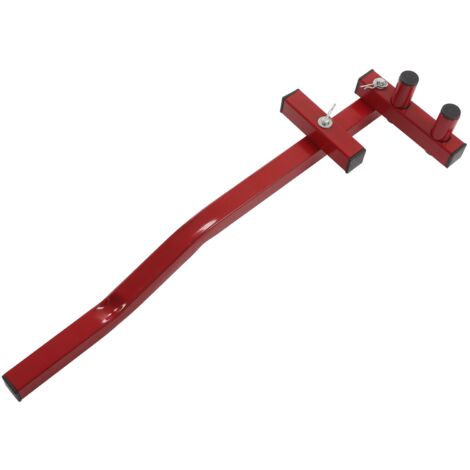 Outil de redressage de terrasse, cintreuse de planches de terrasse à revêtement rouge en acier allié multi-angles pour le travail du bois (1/5)