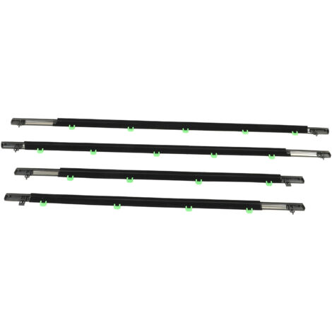 Garniture de moulage de vitres de voiture, 4 pièces, 72450 SWA A01, bandes d'étanchéité, ceinture d'étanchéité pour CR‑V 2007 à 2011 (1/5)