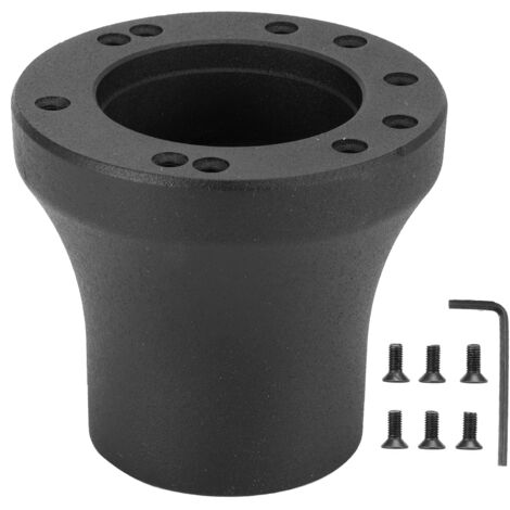Base d'adaptateur de moyeu de volant à 5/6 trous, adaptée aux modèles de chariot de golf DS Club Car à partir de 1984, noir (1/5)
