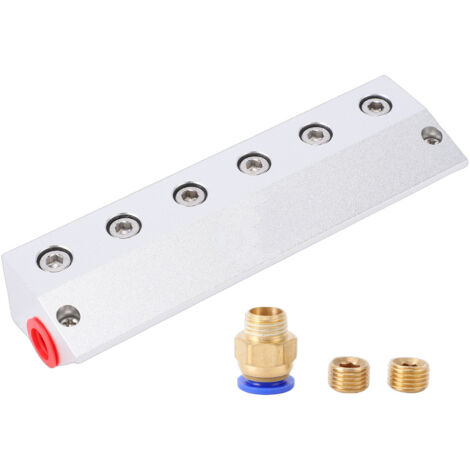 Lame de soufflage d'air en alliage d'aluminium de 150mm, avec Port fileté de 1/4 de pouce, industriel comprimé pour le dépoussiérage de l'eau (1/5)