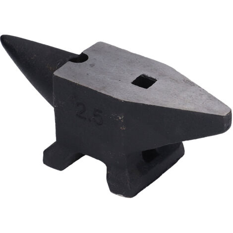 Outil de forgeage antirouille de haute dureté d'établi en acier de corne d'enclume de 2,5 kg pour le rivetage de forge (1/5)