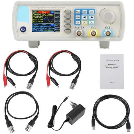 Fréquence sinusoïdale de contrôle numérique de compteur de générateur de signal DDS (60 MHz) (1/5)