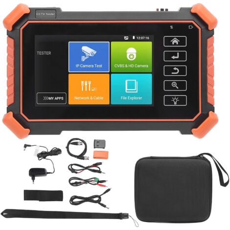 Testeur de caméra IP de sécurité IPC 1910 Plus 8K CCTV portable de 4 pouces (1/5)
