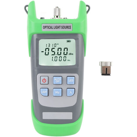 Source de lumière optique, compteur de puissance à Fiber optique, Mode unique 1310nm 1550nm, Interface universelle 2.5mm (1/5)