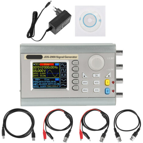 JDS2900 DDS générateur de Signal compteur fréquence sinusoïdale de contrôle numérique (15 MHz) (1/5)