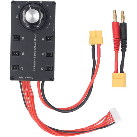 Carte de chargement série 1S, chargeur de batterie LiPo à 6 canaux, prise en charge PH2.0 A30 (1/5)