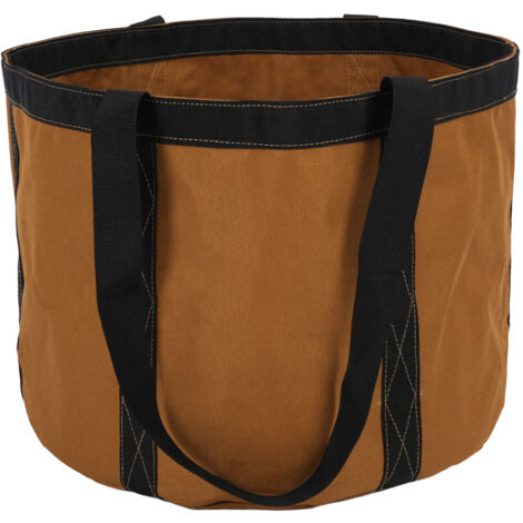 Sac de rangement d'outils multifonctionnel en tissu Oxford, seau organisateur d'électricien pour pièces de clous et de boulons 35x30cm (1/5)