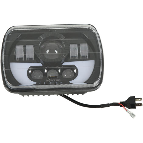 Phare LED carré 5x7 pouces, projecteur 90W, faisceau haut et bas, étanche IP67, pour voiture et moto (1/5)